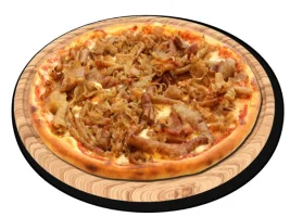 Tomaten, kaas en döner